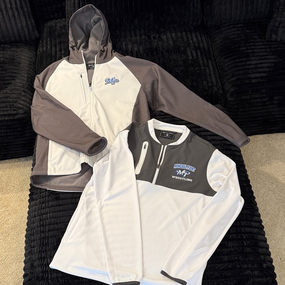 Men’s Two-Tone Hooded Jacket and Pullover Set